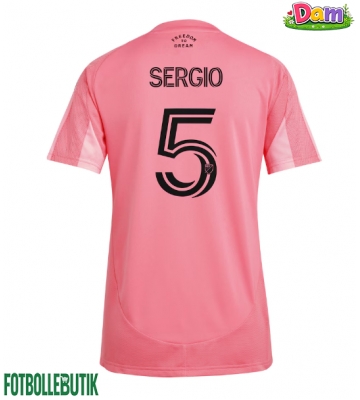 Inter Miami Sergio Busquets #5 Hemmatröja Kvinnor 2025-26 Kortärmad